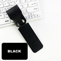 PU Leather Luggage Tag for Suitcase and Travel, 1 Piece