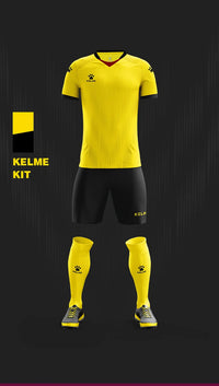 Men's Short Sleeve Polyester Soccer Jersey Tracksuit Set