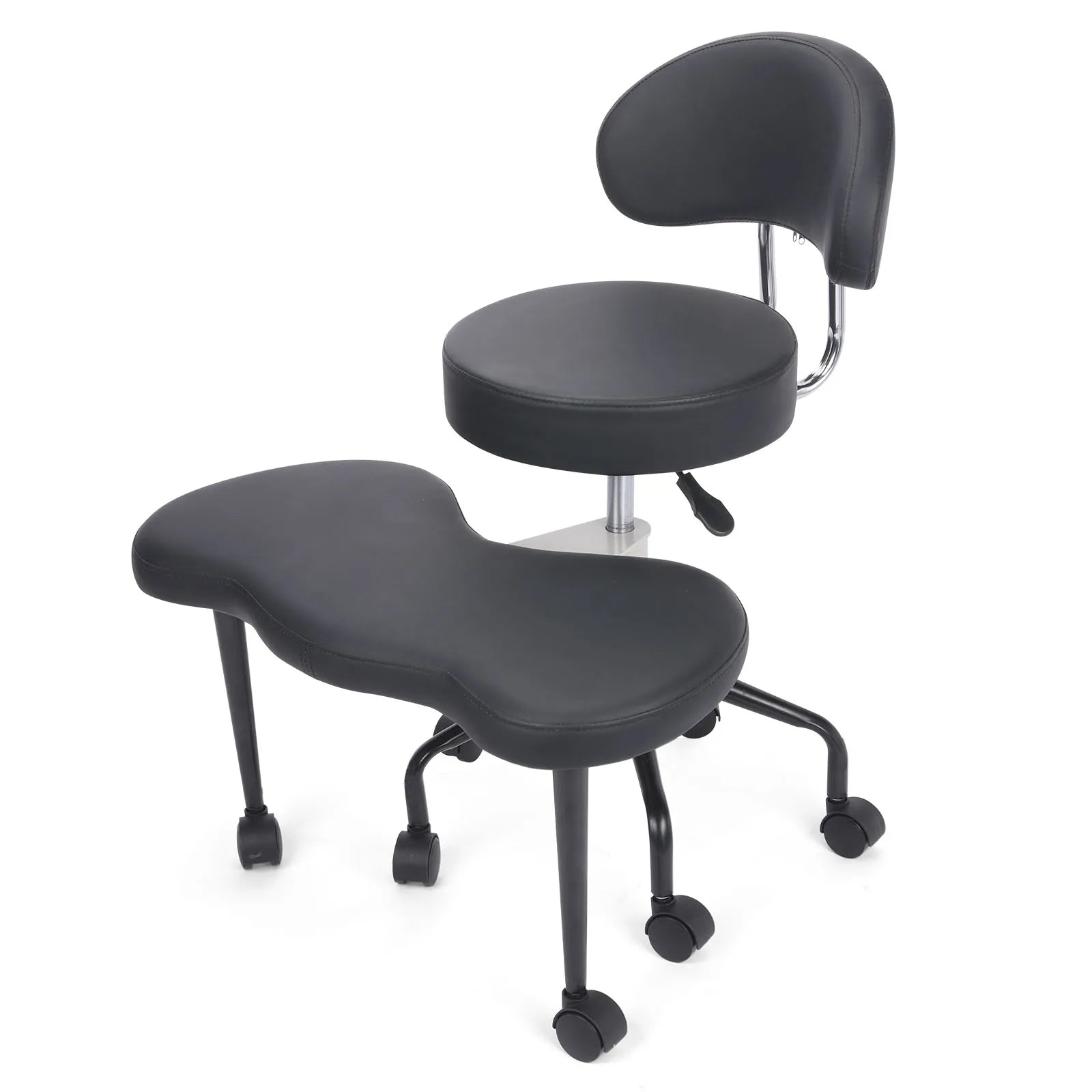 Cross Desk Chair with Lumbar Support and Height Adjustable,Desk Chair for Adults,Legged Office Chair with Wheels - Buy online at  Vibe In Cart.