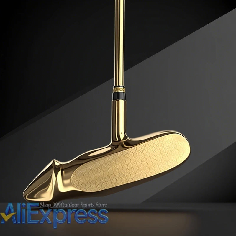 Golf Clubs Golden Right Handed Golf Putter Steel Shaft and Golf Headcover Length 33 34 or 35 Inch Golf equipment - Buy online at  Vibe In Cart.