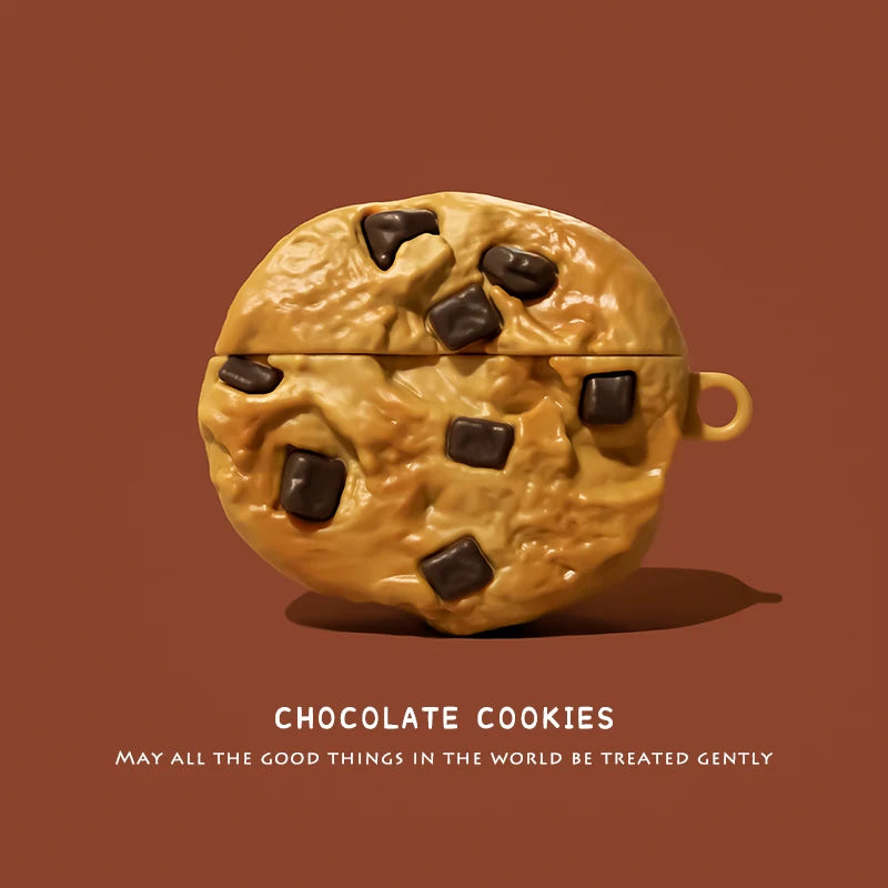 Silicone Protective Cover for Earphone Charging Case with Cartoon Theme