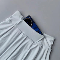 Women's Tennis Outfit Set Short-Sleeved Polo Shirt & Pleated Anti-Glare Skirt Sports Top for All-Season Outwear - Buy online at  Vibe In Cart.