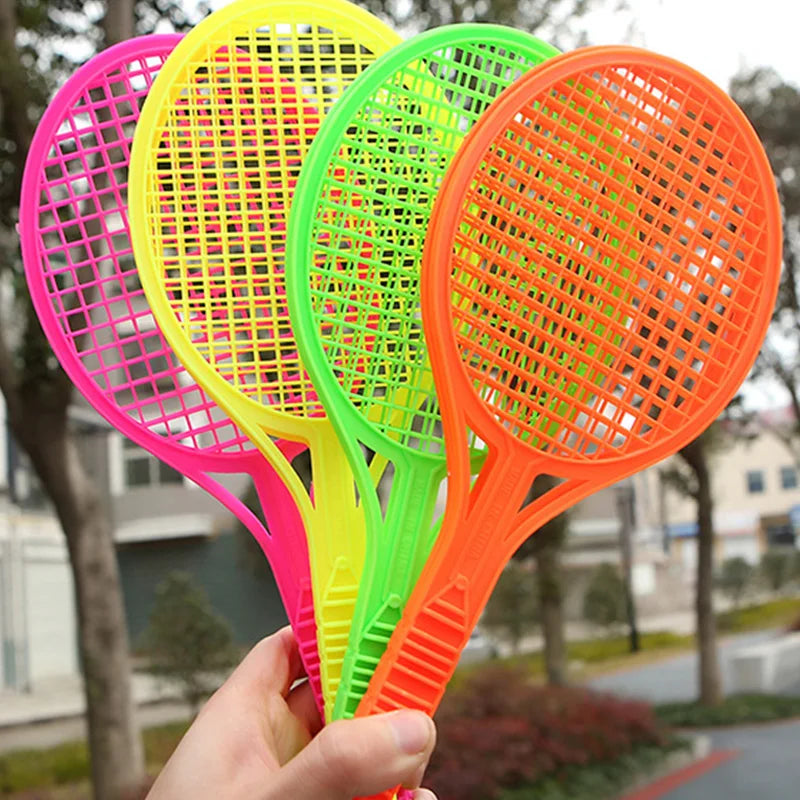 Children Mini Badminton Tennis Racket with Two Balls Plastic Parent-child Physical Exercise Baby Ball Games Summer Gifts TMZ - Buy online at  Vibe In Cart.
