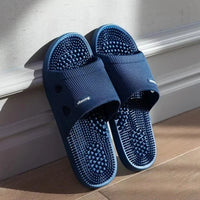 Summer Slippers for Men PVC Massage Non Slip Solid Color Comfortable Durable Bathroom Shoes Cool Pool - Buy online at  Vibe In Cart.
