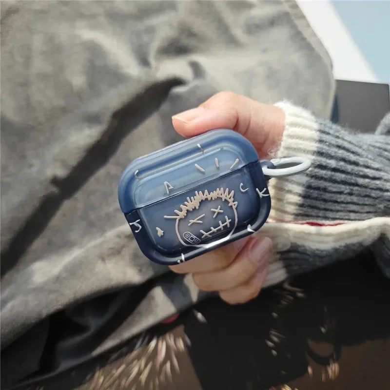 Transparent Shockproof Silicone Earphone Protective Case