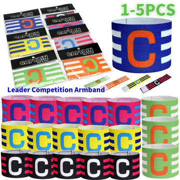 1-5pcs Soccer Captain Armband for Kid Adults Adjustable Football Training Soccer Leader Arm Band Bracelet Football Accessories - Buy online at  Vibe In Cart.