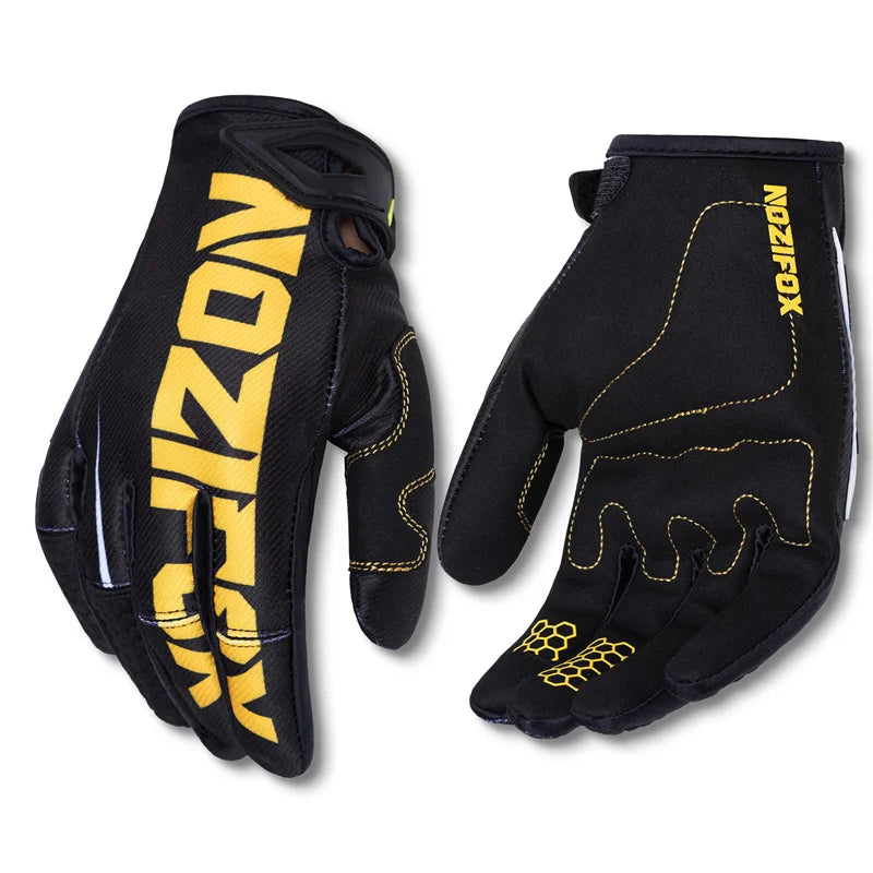 Unisex Full Finger Polyester Gloves for All Seasons, Sizes M-XL