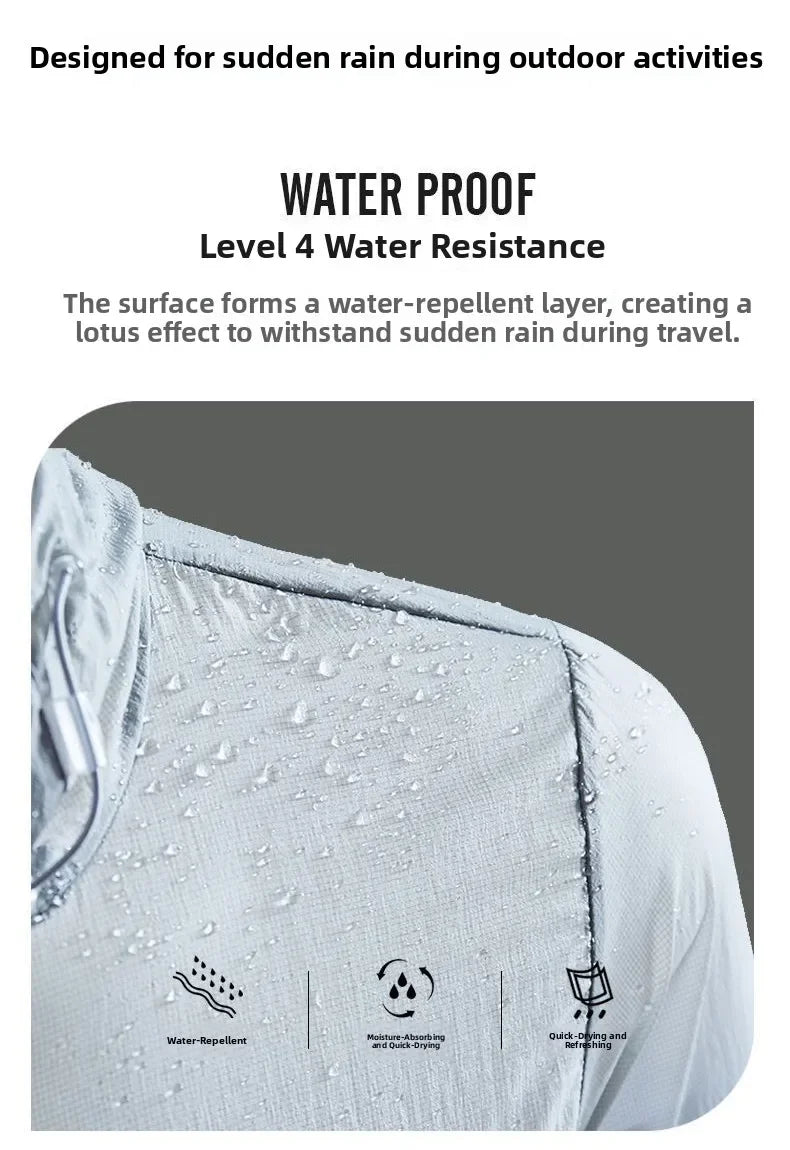 Golf Raincoat Rain Jacket Waterproof Lightweight Quick-Dry UV Sun Protection Breathable Outdoor Sports Men Women Golfing Apparel - Buy online at  Vibe In Cart.