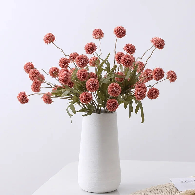 4pcs Artificial Flowers Dandelions Ornament Decorative Dandelion Bouquet Faux Dandelion Flowers Grace Plastic Bride Puff Ball - Buy online at  Vibe In Cart.