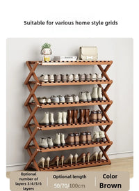 Free installation at home doorstep, simple multi-level rental house, shoe cabinet, dormitory storage, folding shoe rack - Buy online at  Vibe In Cart.