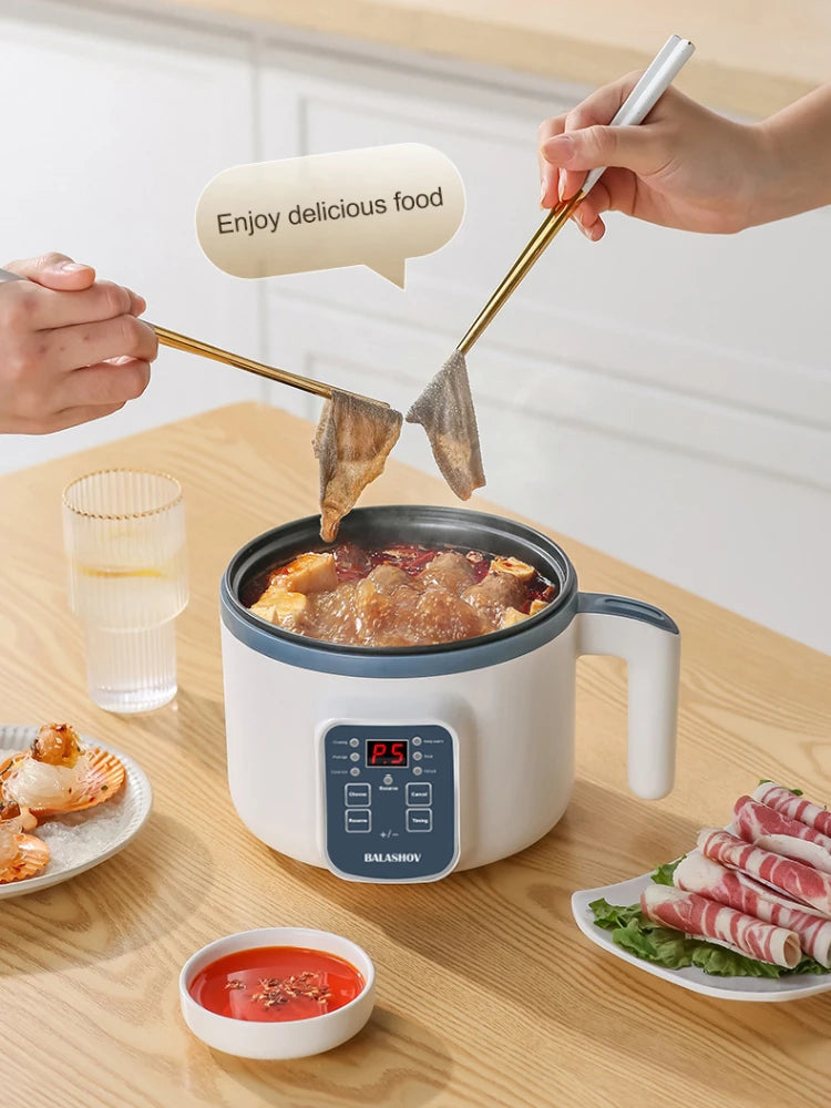 Electric Rice Cooker Multicooker Multifunction Pot Mini Hotpot Pan Soup Home Appliances for The Kitchen Pots Offers 1-2 People - Buy online at  Vibe In Cart.