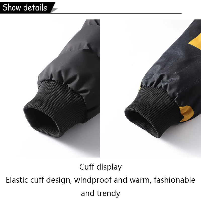 Winter Men Outdoor Windbreak Brand Removable Hooded Jacket Men Windbreak Thick Warm Casual Fashion Parka Jacket Coat Male Hots - Buy online at  Vibe In Cart.