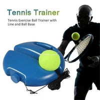 Tennis Trainer With 1Pc Tennis Ball For Beginner, Tennis Rebounder Set For Self Training, Auxiliary Training Equipment - Buy online at  Vibe In Cart.