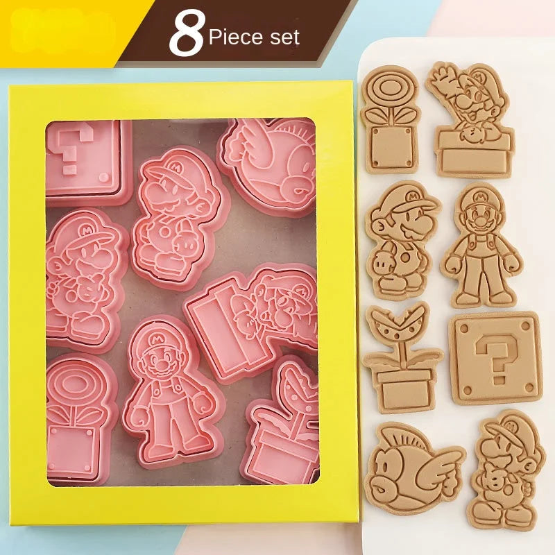 8pcs/set Cookie Cutters Animal Dog Type Stamp Embosser for Biscuit Pastry Bakeware Baking Cookies Molds Kitchen Accessories - Buy online at  Vibe In Cart.