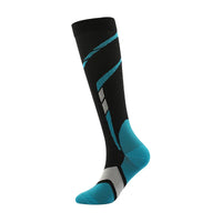 Men's Compression Crew Sports Socks with Nylon Blend