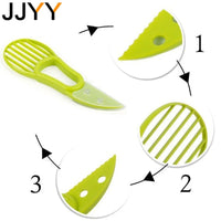 JJYY 3 In 1 Avocado Slicer Shea Corer Butter Fruit Peeler Cutter Pulp Separator Plastic Knife Kitchen Vegetable Tools - Buy online at  Vibe In Cart.