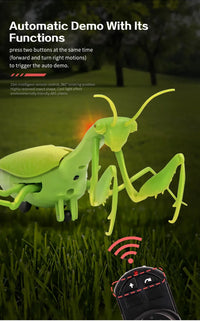 Infrared Remote Control Mini Mantis Insect Simulation Toy