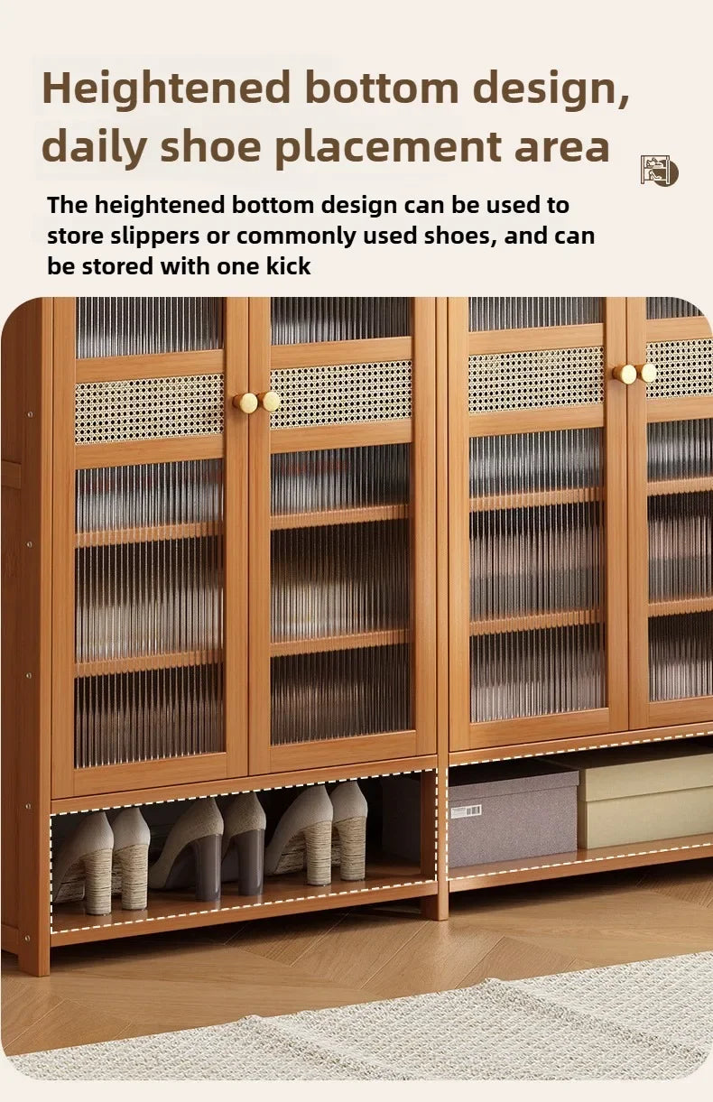 Wall mounted shoe rack, home entrance, multi-layer storage, artifact storage, dormitory, dust-proof shoe cabinet, entrance - Buy online at  Vibe In Cart.