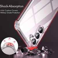 Transparent Shockproof Silicone Bumper Phone Case