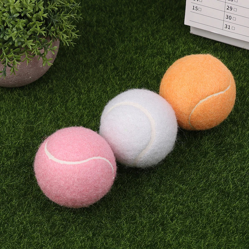 1/3Pcs 65MM Ladies Beginners Durable Practice Tennis Ball Tennis Balls Wear-Resistant Highly Elastic Training Balls For Club - Buy online at  Vibe In Cart.