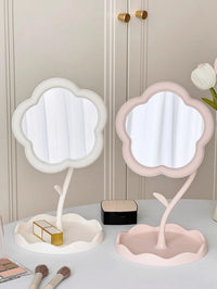 Cute Sunflower Rotatable Desktop Makeup Mirror Portable Cosmetic Vanity Mirror for Women Girls Dorm Room Gift - Buy online at  Vibe In Cart.