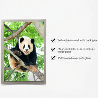 Magnetic Picture Frames Wall Kpop Photocard Holder Display Decor for Wall Window Office Advertise 5Pack A3/A4/A6/Square30x30cm - Buy online at  Vibe In Cart.