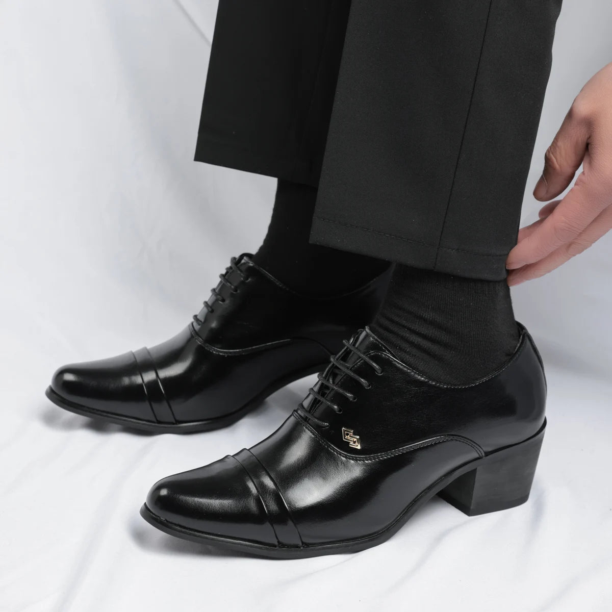 Trendy Men's Casual Black Brown Lace Up Oxford Cuban Shoes Gentleman Business Flats Dress Homecoming Footwear Zapatos Hombre - Buy online at  Vibe In Cart.