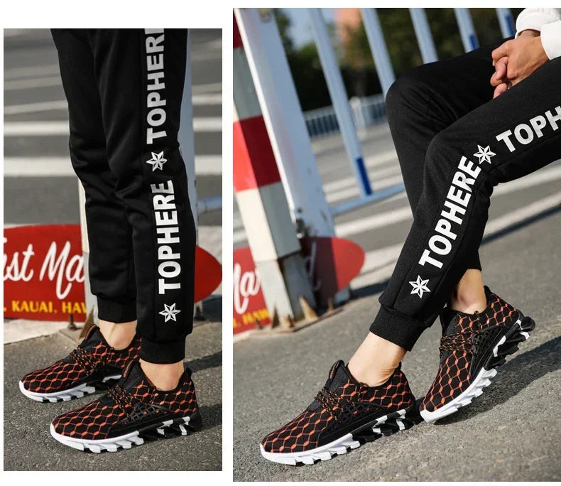 Men's Sports Shoes Breathable Casual Walking Shoes Men's Fashion Clothing Tennis Sports Shoes - Buy online at  Vibe In Cart.