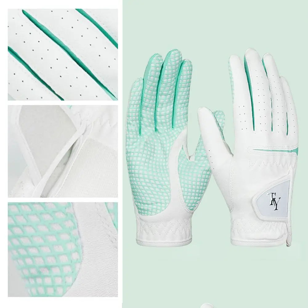 Comfort Women's Golf Gloves Wear-resistant Soft Full Finger Sports Gloves Left and Right Hands Breathable Golf Wear Gloves - Buy online at  Vibe In Cart.