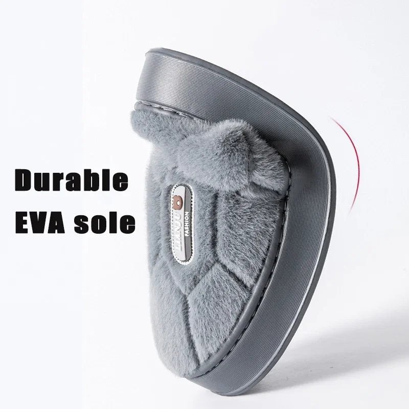 Trend Winter Couple Indoor Non-slip For Men Women Flip Flops Warm Slippers Home Slides Casual bedroom Soft Shoes Big Size 50 51 - Buy online at  Vibe In Cart.