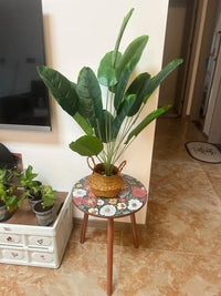 Mandala Coffee Table Removable Mini Desk Wooden Coffee Side Table Living Room Furniture Sofa Bedside Round Table Bedroom Home - Buy online at  Vibe In Cart.