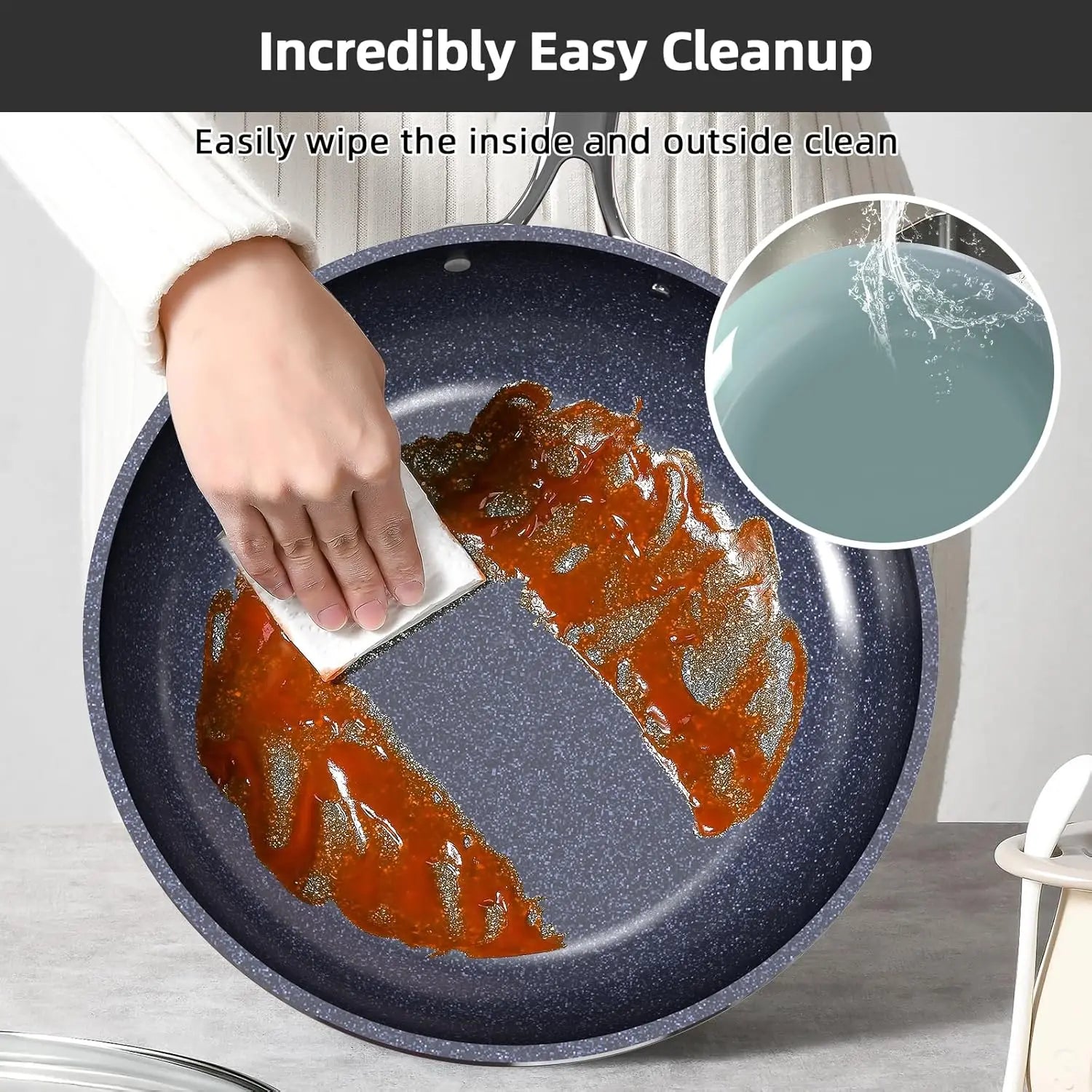 13-Piece Forged Lightweight Cookware Set, PFAS-Free Ceramic Coating, Ultra Non-Stick, Induction Ready for All Cooktops - Buy online at  Vibe In Cart.