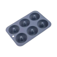 6 Holes Silicone Donut Mold Bagel Pan Non-stick Baking Heat Resistance DIY Mould Doughnut Maker Pan Baking Tool for Oven Bakewar - Buy online at  Vibe In Cart.
