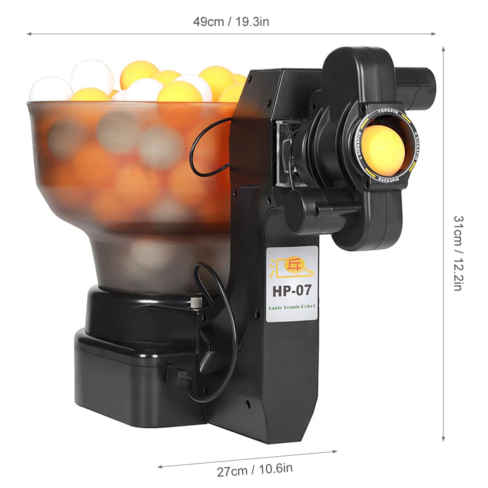 Table Tennis Robot Table Tennis Ball Machine 40mm Automatic Table Tennis Machine for Training - Buy online at  Vibe In Cart.