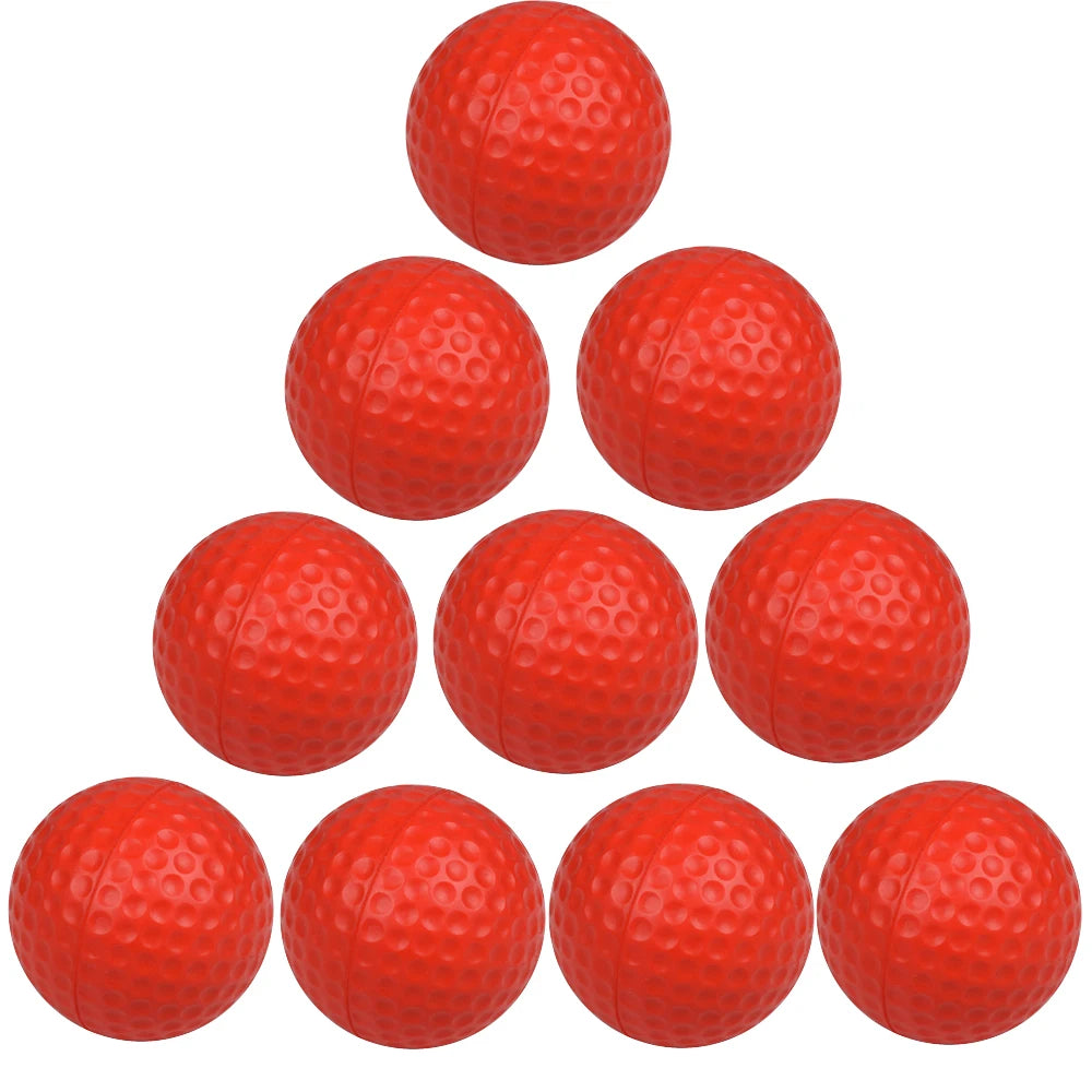 10Pcs Soft PU Foam Golf Practice Balls - Sponge Elastic Indoor/Outdoor Training Golf Balls for Beginners & Professionals - Buy online at  Vibe In Cart.
