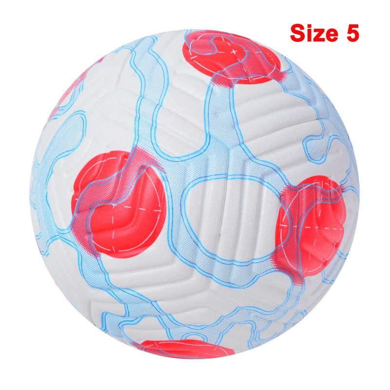 Soccer Balls, Size 5 and Size 4, PU Material, Seamless Design