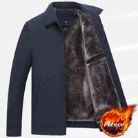 New Men's Winter Jacket Casual Fleece Lining Coats Windproof Casual Business Jackets Thick Warm Outdoor walking Outerwear Male - Buy online at  Vibe In Cart.