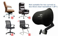 For Ergonomic Office Chair Headrest Attachment Universal, Sponge Head Pillow Adjustable Height & Angle, Upholstered Headrest GZ - Buy online at  Vibe In Cart.