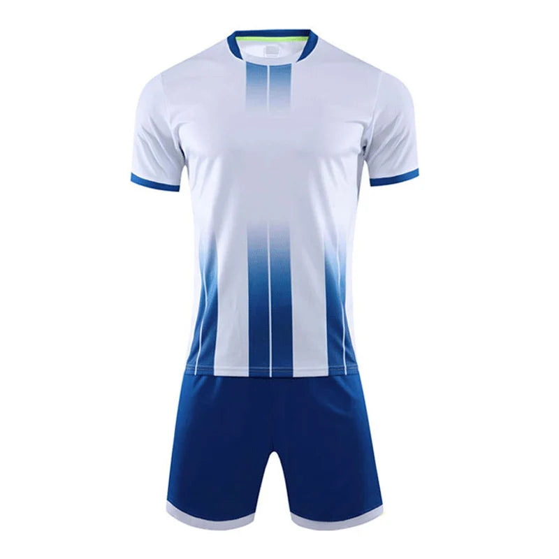 Unisex Polyester Spandex Soccer Jersey And Shorts Set