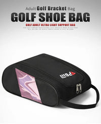 Golf Shoe Bag Made of Nylon, Available in Four Colors