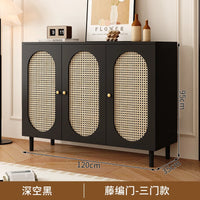 Modern Wooden Vertical Shoe Cabinet with Adjustable Shelves