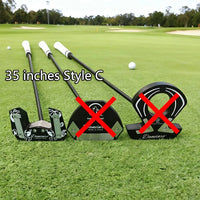 Golf Putter with Zero Torque & Auto-Balance, High MOI for Max Stability, 100% CNC Milled, Black Mallet Putter Golf Club - Buy online at  Vibe In Cart.