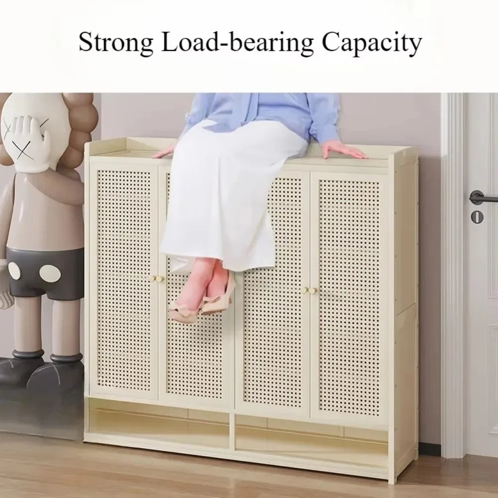 Home Shoe Cabinet Large Capacity Shoe Rack Breathable Storage Cabinet Moisture-proof Shoe Cabinet Simple Dust-proof Shoe Cabinet - Buy online at  Vibe In Cart.