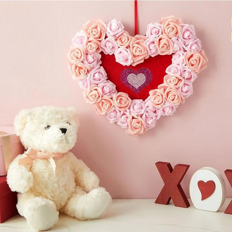 10/20/50Pcs Artificial Foam Rose Flowers PE Fake Flower for Home Room Dceor Wedding Party Halloween Thanksgiving Christmas Decor - Buy online at  Vibe In Cart.