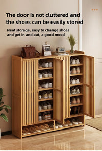 Shoe cabinet for home use, doorstep storage cabinet, wall facing hallway, indoor entrance, rental room, multi-layer shoe rack - Buy online at  Vibe In Cart.