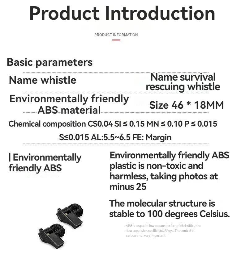 50PCS High Quality Black Whistle Referee Game Halter Whistle Outdoor Tour Hiking Whistle Suitable For Basketball Wholesale - Buy online at  Vibe In Cart.