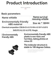 50PCS High Quality Black Whistle Referee Game Halter Whistle Outdoor Tour Hiking Whistle Suitable For Basketball Wholesale - Buy online at  Vibe In Cart.