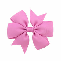 Kids Bow Hair Clip Set With 20 Or 40 Pieces, Random Colors, Grosgrain Ribbon