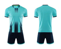 Unisex Polyester Spandex Soccer Jersey And Shorts Set