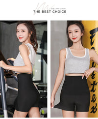 Women's Polyester Slimming Body Shaper Capris Leggings
